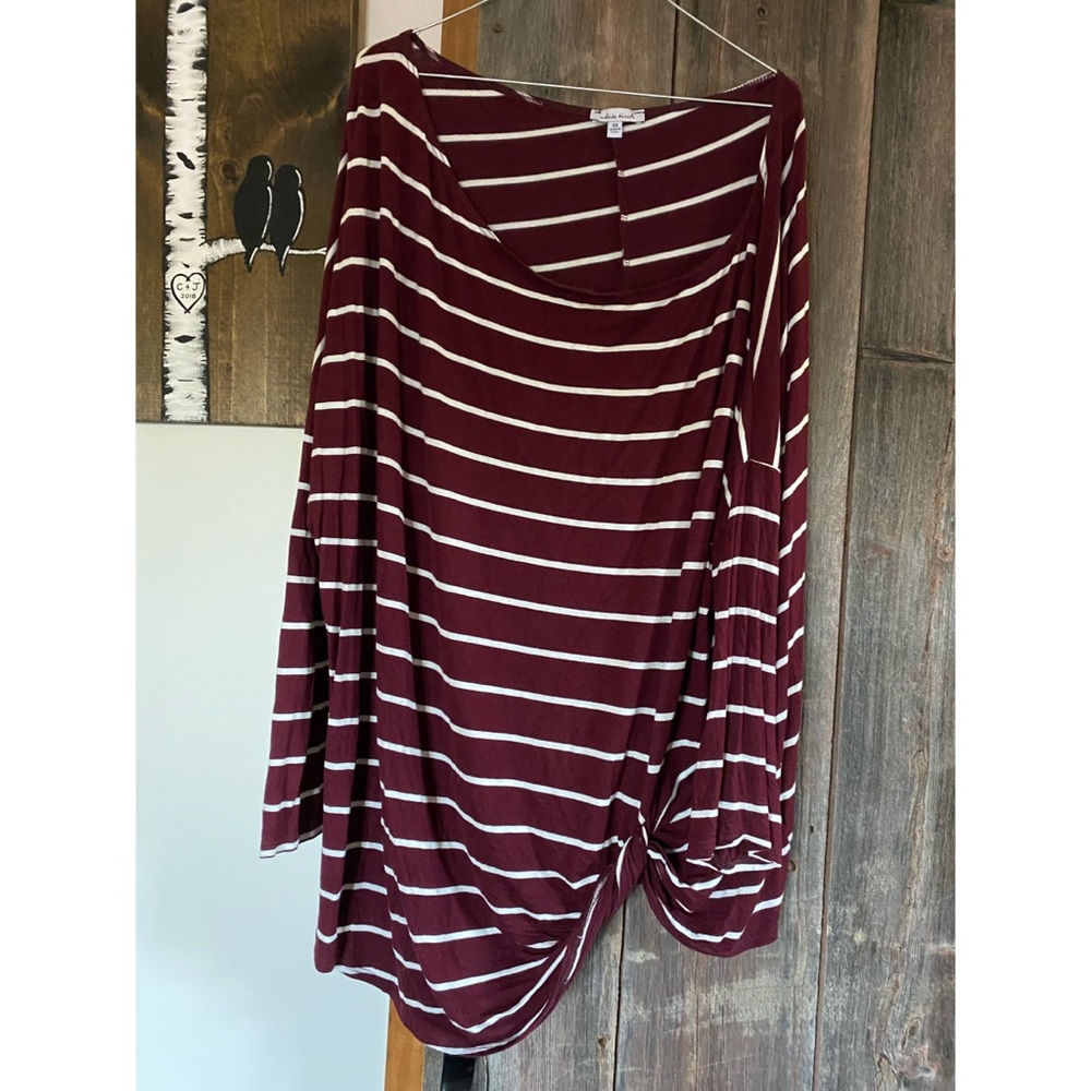 Off Shoulder Striped Chic Soul Top